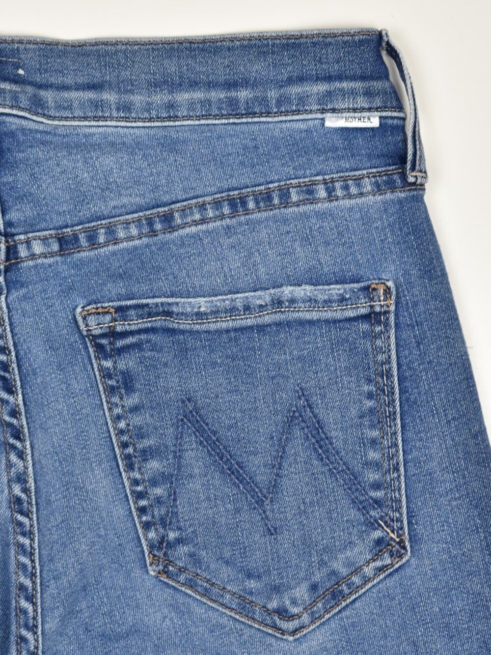 Mother The Mid Rise Dazzler Ankle Jeans - 28 - Picture 4 of 8